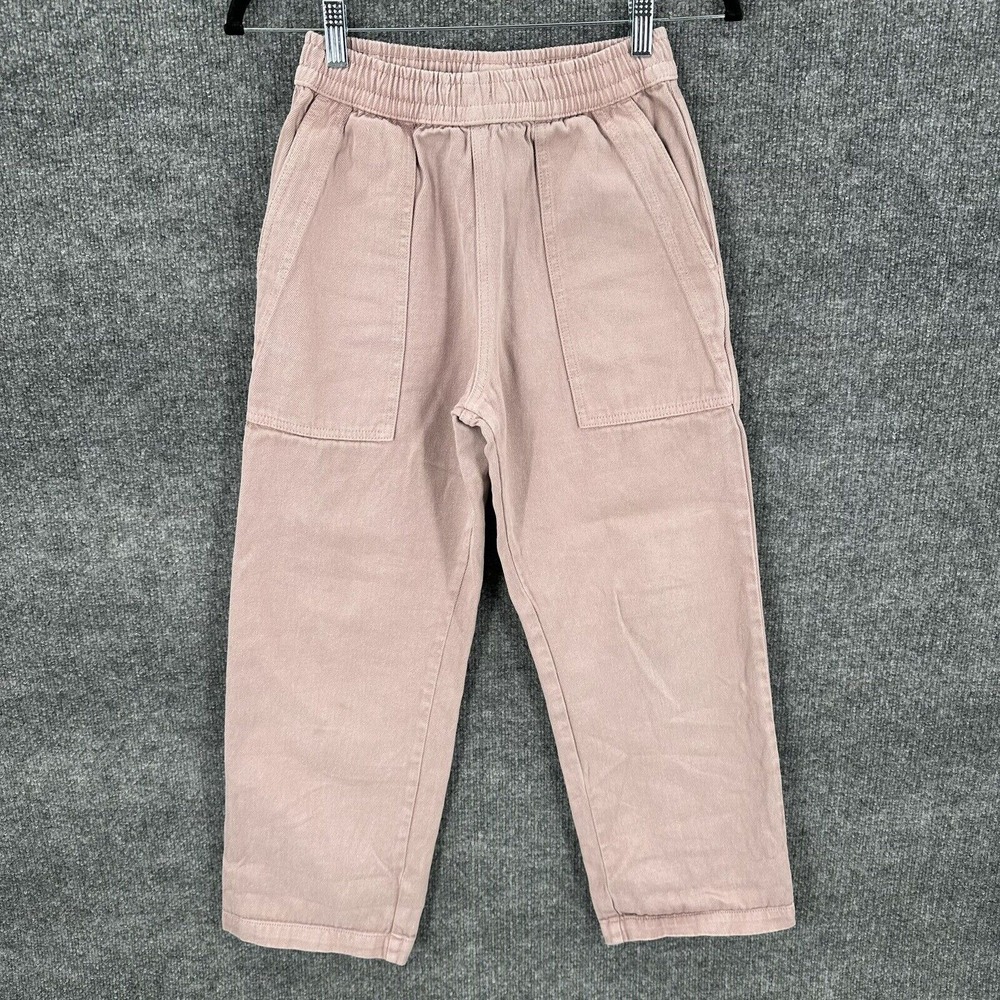 Jungmaven Ocean Pants Womens XS‎ Pink Elastic Waist Pull On Hemp Organic Cotton